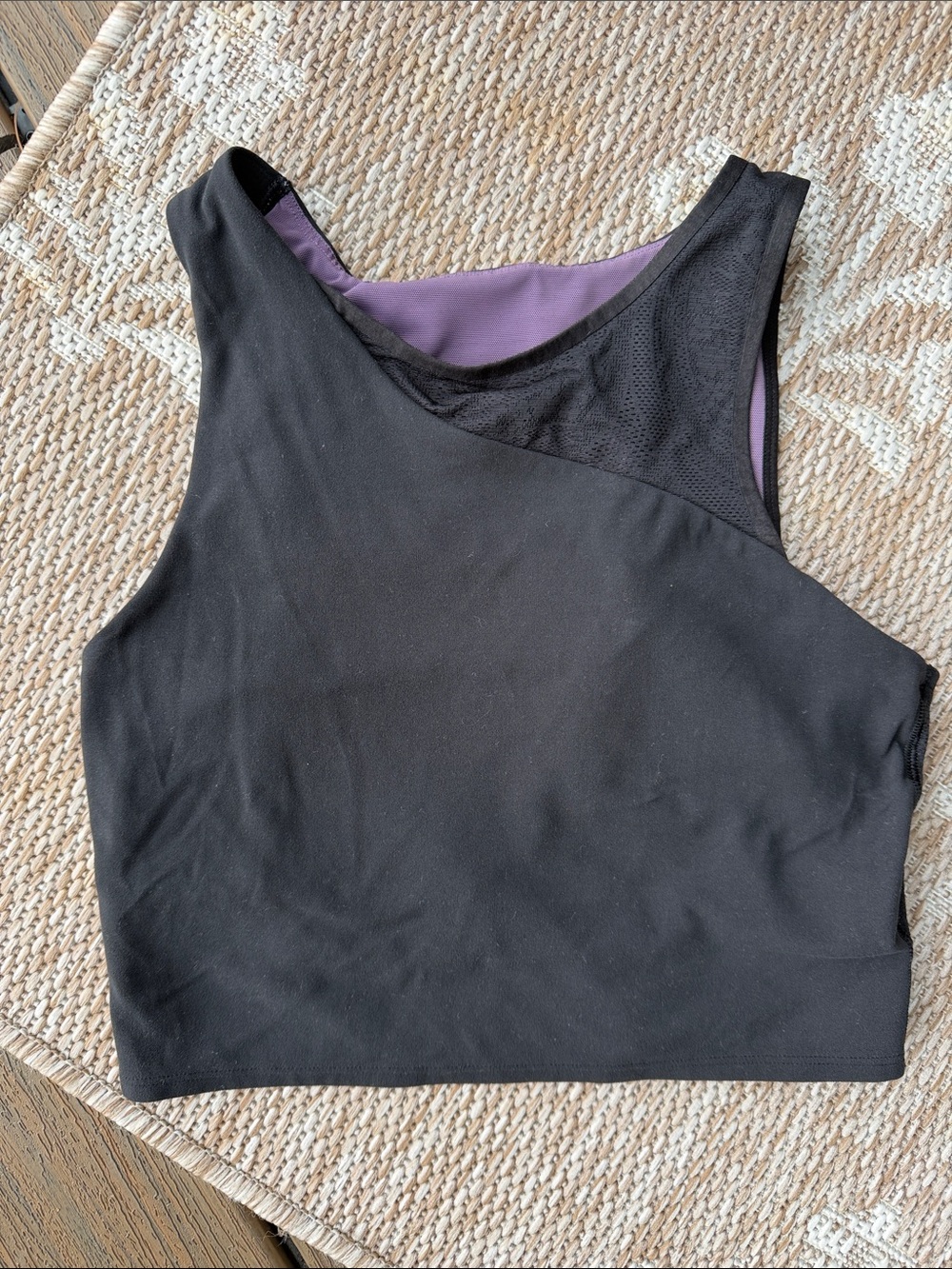 Athleta Women’s Black & Purple Sports Bralette